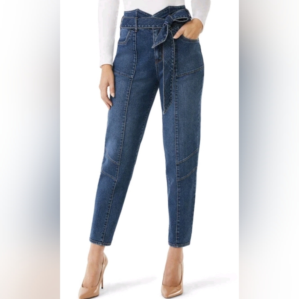 Sofia Jeans by Sofia Vergara Womens high waist corset jeans 26" Waist Sz 4